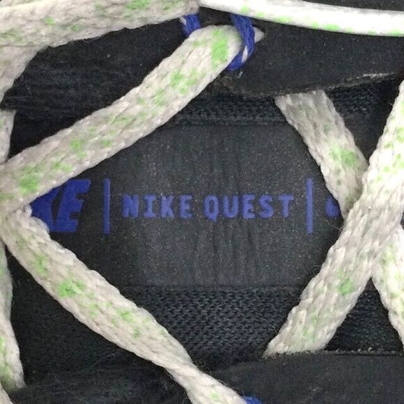 Nike Quest 2 SE-Men's 9.5 -Black & Racer Blue -Running/Jogging Shoes- CJ6185-001 - Picture 5 of 11